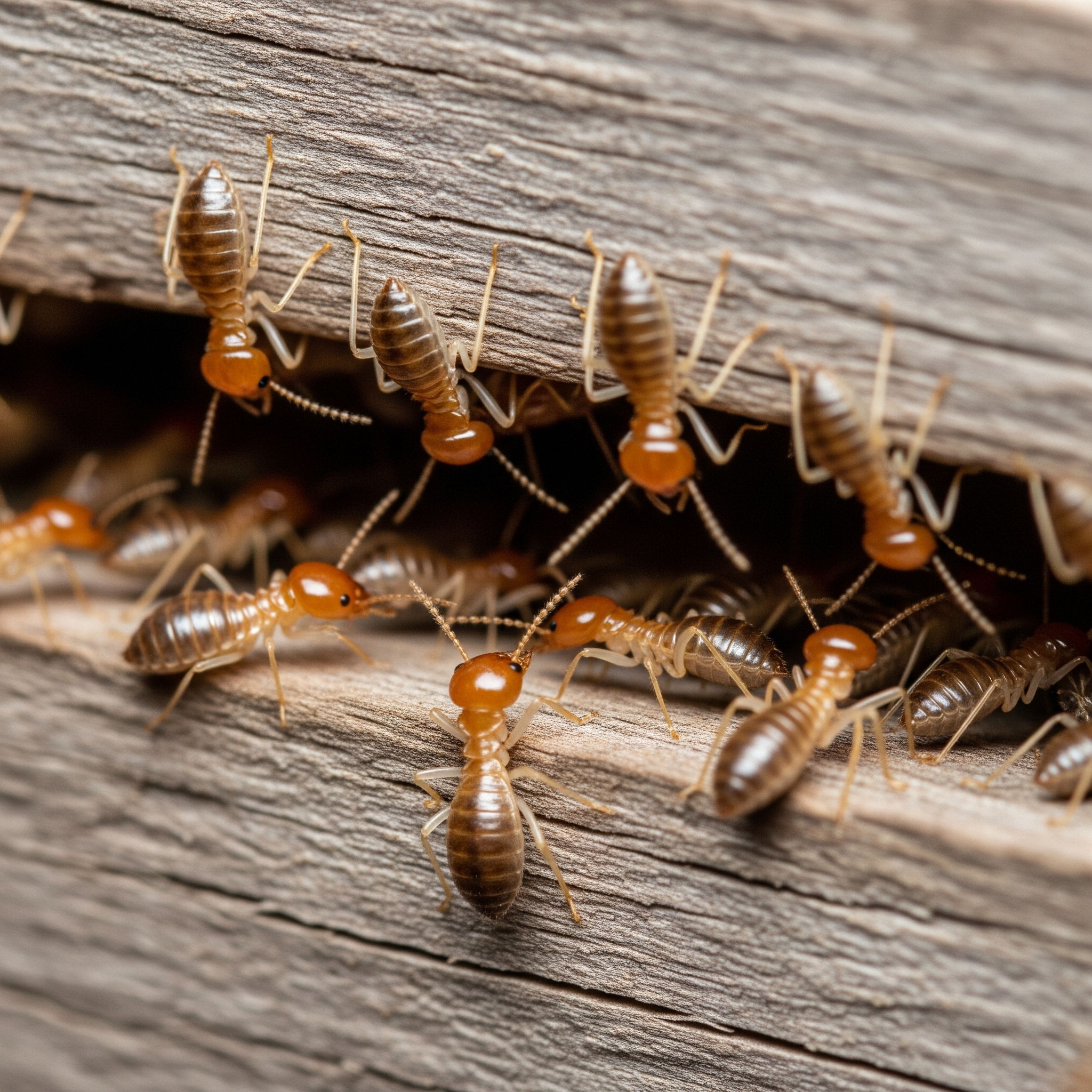 Termite damage and control in Houston